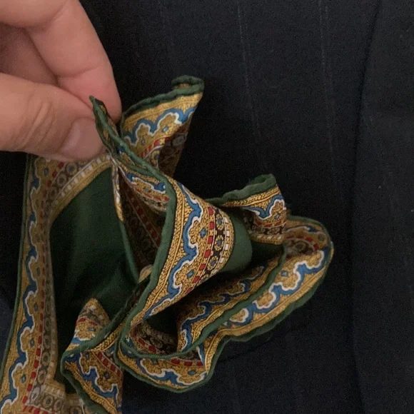 Ralph Lauren Vintage 80’s  Wool Blazer Navy Color Size Medium - Picture 3 of 10